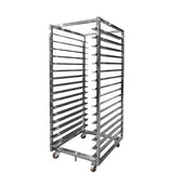 BANDEJERO SIN BANDEJAS ACERO INOX. 5868