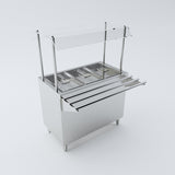 SALAD BAR 3DEP 110X60X145CM THGN3A-PC ELECT BC-BIG COOK