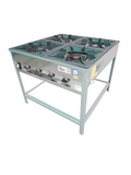 Anafe Industrial a gas de 4 platos de 21 cm