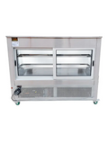 Mesón refrigerado medialuna 1.5 mt Termopanle