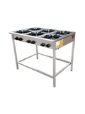 Anafe Industrial a gas 6 platos de 18 cm
