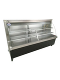 Mesón refrigerado medialuna 2.0 mt Certificado