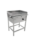 Churrasquera plancha Industrial a gas 50 x 70 cm