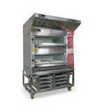 KIT HORNO DE PISO HPK-2 4060 NEW + RACK Y CAMPANA