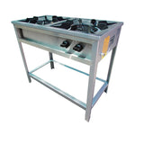 Anafe Industrial a gas de 2 platos de 21 cm
