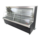 Mesón refrigerado medialuna 2.0 mt Certificado
