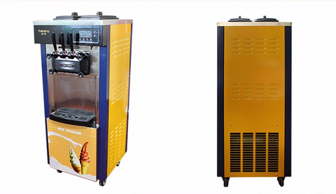 MAQUINA DE HELADOS SOFT ECOBECK MODELO YKF-8226, CAP 18-28 Lts/Hr VERSION PISO