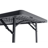 MESA XL240 RECT 2.4X0.76X0.74MT PLAST GRIS PTA PLEG ZOWN NC