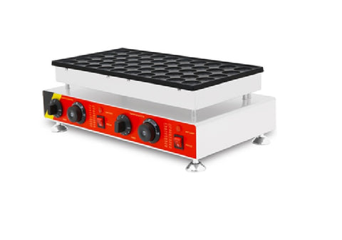 MAQUINA PARA MINI PANQUEQUES ECOBECK MODELO NP-Q50, CAPACIDAD 50 MOLDES,