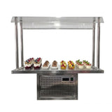 PLACA FRIA DROP IN 3DEP 110X60CM C/ CUPULA ELECT V-BT-1 BC-BIG COOK