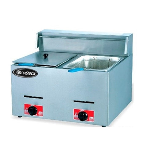 FREIDORA DE PAPAS A GAS SOBREMESA MODELO ECOBECK KFG-72
