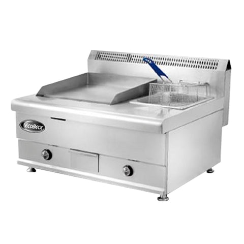 FREIDORA CON PLANCHA CHURRASQUERA SOBREMESA ECOBECK HGG-751